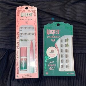 Wicked lash bundle wicked x falscara wicked x impress lashes